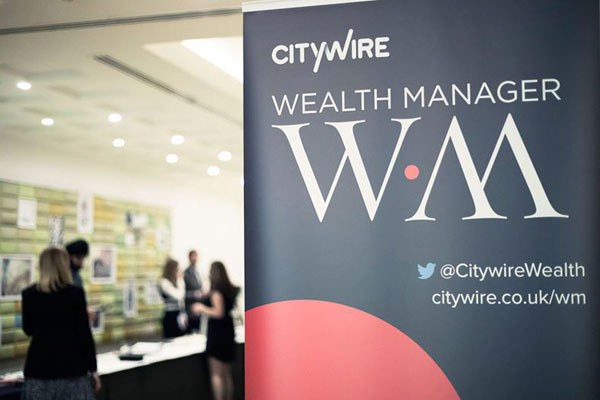 Citywire Wealth Manager magazine display board